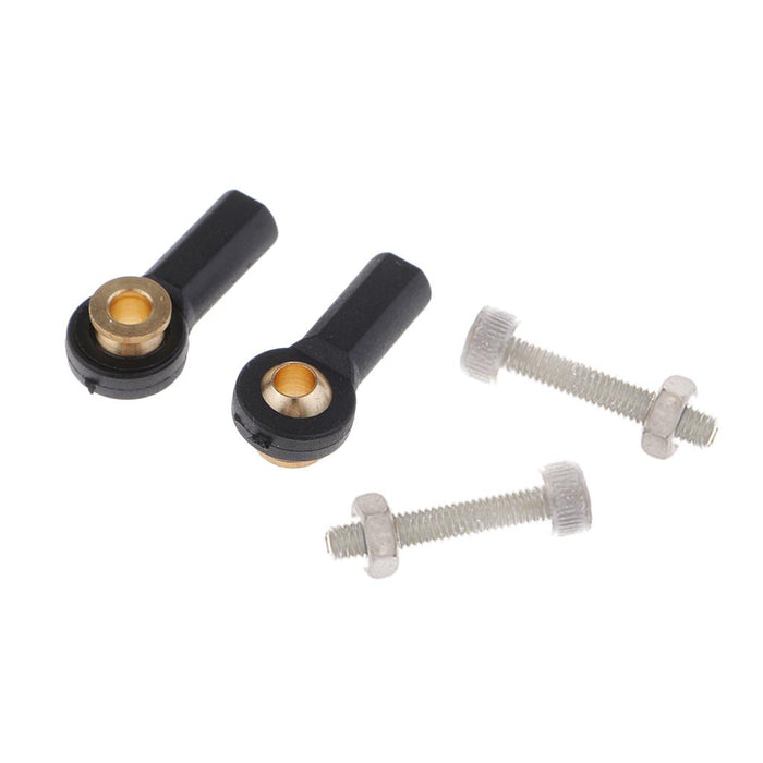 10pcs M3 Metal Ball Head Holder Rod End Ball Joint for RC Car Φ3xH6xL20mmxM3