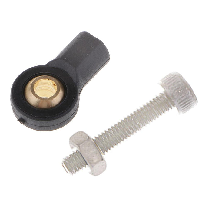 10 Pieces M3 Ball Head Holder Rod End Ball Joint for RC Car Truck M3 A