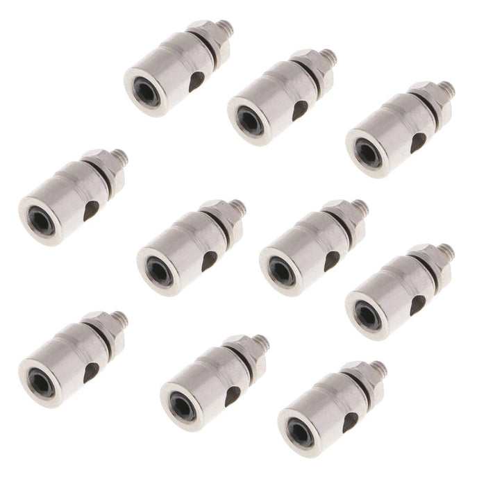 10pcs Pushrod Linkage Stopper Servo Connector for RC Airplane Helicopter A