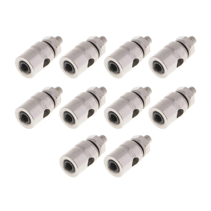 10pcs Pushrod Linkage Stopper Servo Connector for RC Airplane Helicopter A