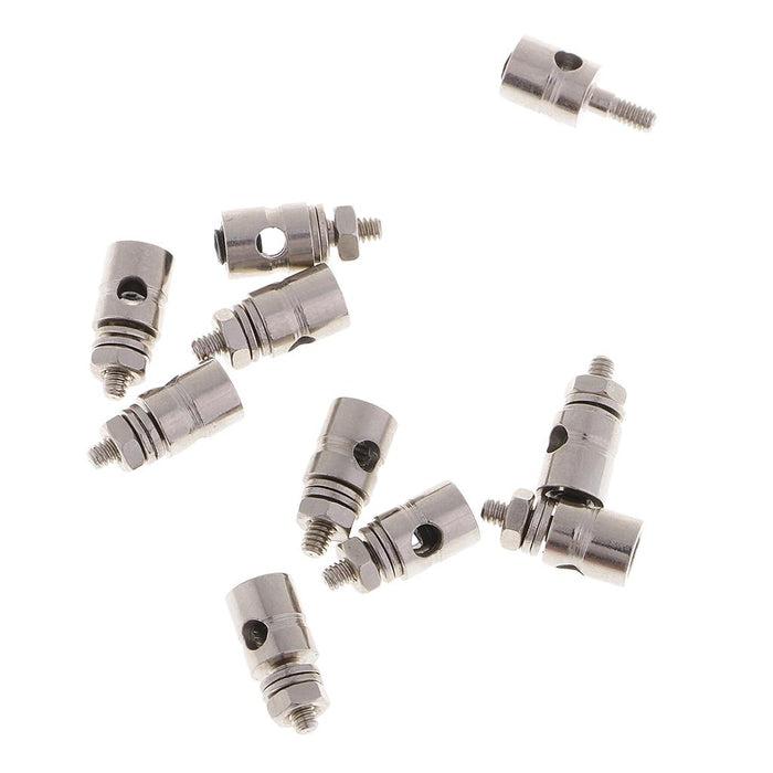 10pcs Pushrod Linkage Stopper Servo Connector for RC Airplane Helicopter A