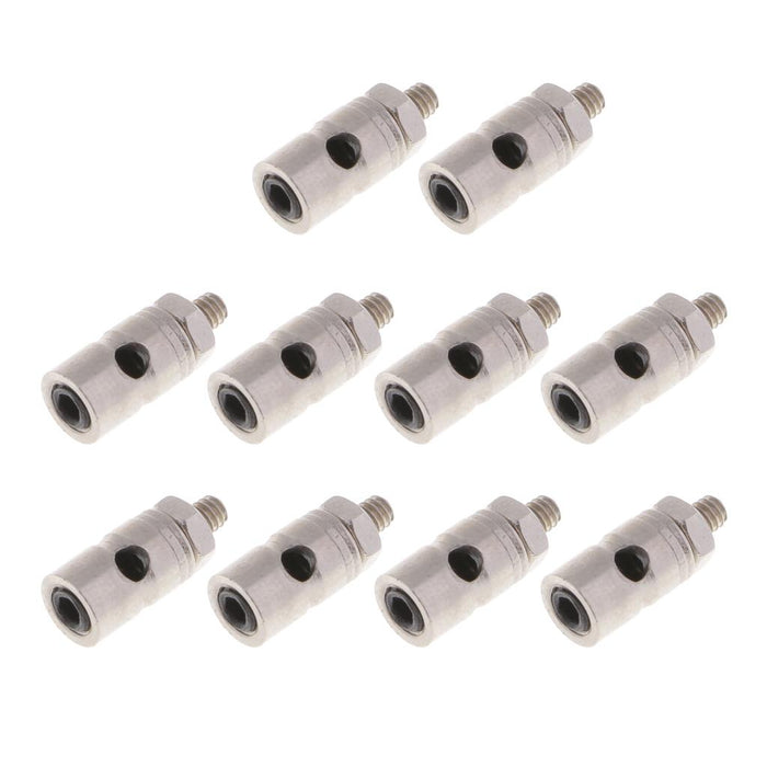 10pcs Pushrod Linkage Stopper Servo Connector for RC Airplane Helicopter B