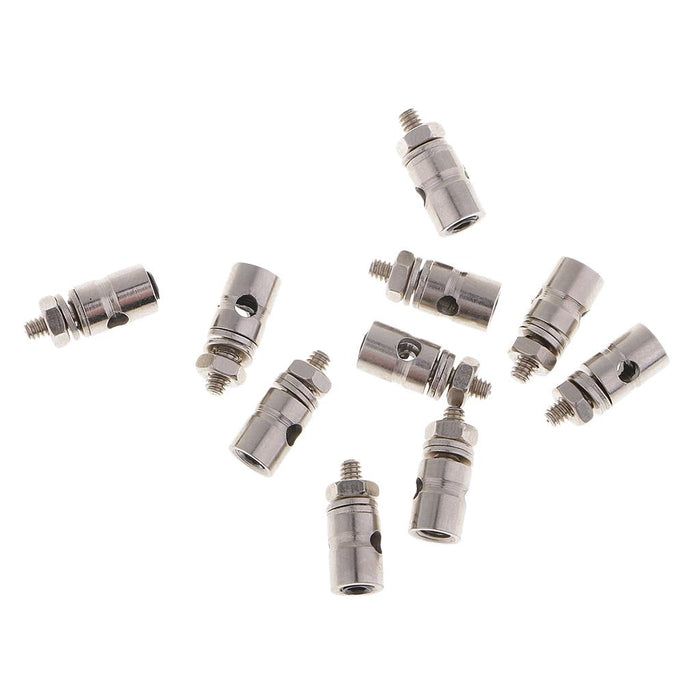 10pcs Pushrod Linkage Stopper Servo Connector for RC Airplane Helicopter B