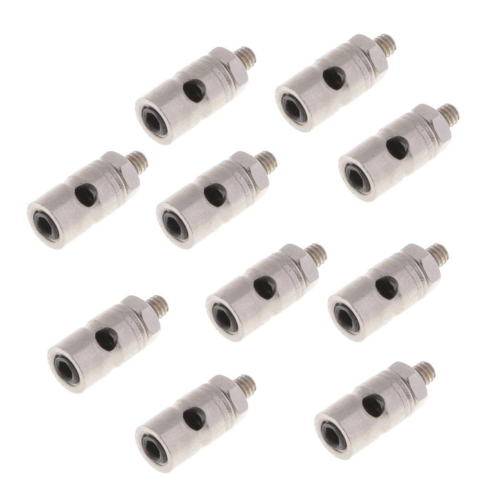 10pcs Pushrod Linkage Stopper Servo Connector for RC Airplane Helicopter B