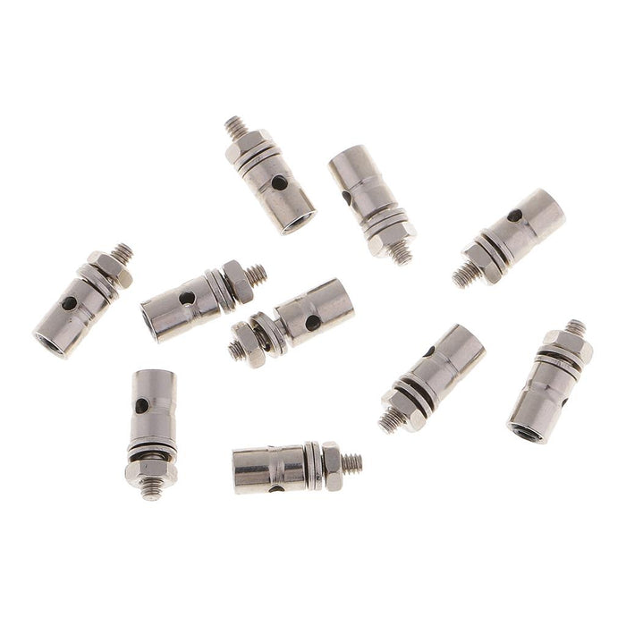 10pcs Pushrod Linkage Stopper Servo Connector for RC Airplane Helicopter C