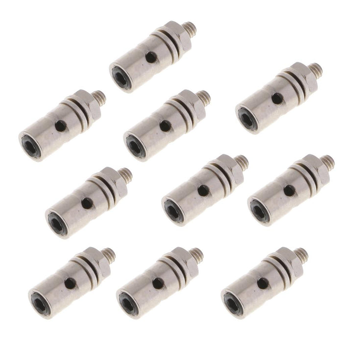 10pcs Pushrod Linkage Stopper Servo Connector for RC Airplane Helicopter C