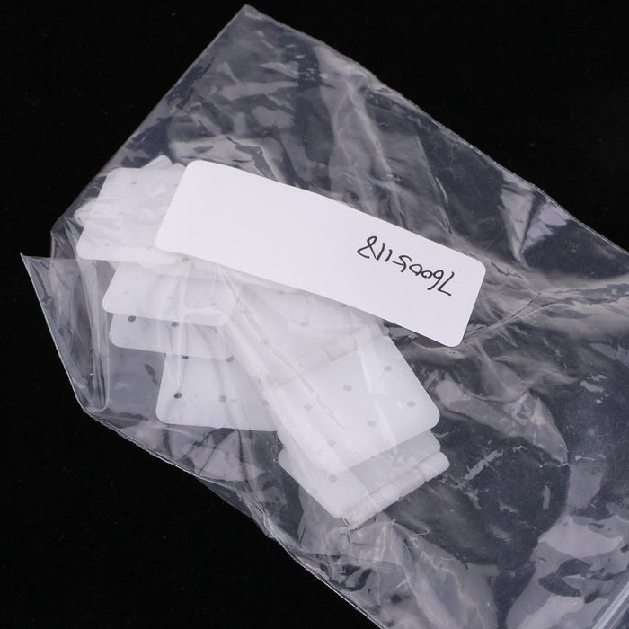 10pcs Plastic Pinned Hinges for RC Aircraft Hobby Model Plane Spare Parts L