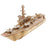 Crofta Wooden Aircraft Carrier Toy Tourist Crafts Souvenir Collectible Gift