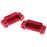 2x Front /Rear Anti-Collision Parts for Wltoys A959-B A969-B A979-B Red