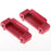 2x Front /Rear Anti-Collision Parts for Wltoys A959-B A969-B A979-B Red