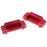 2x Front /Rear Anti-Collision Parts for Wltoys A959-B A969-B A979-B Red