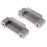 2x Front /Rear Anti-Collision Parts for Wltoys A959-B A969-B A979-B Silver