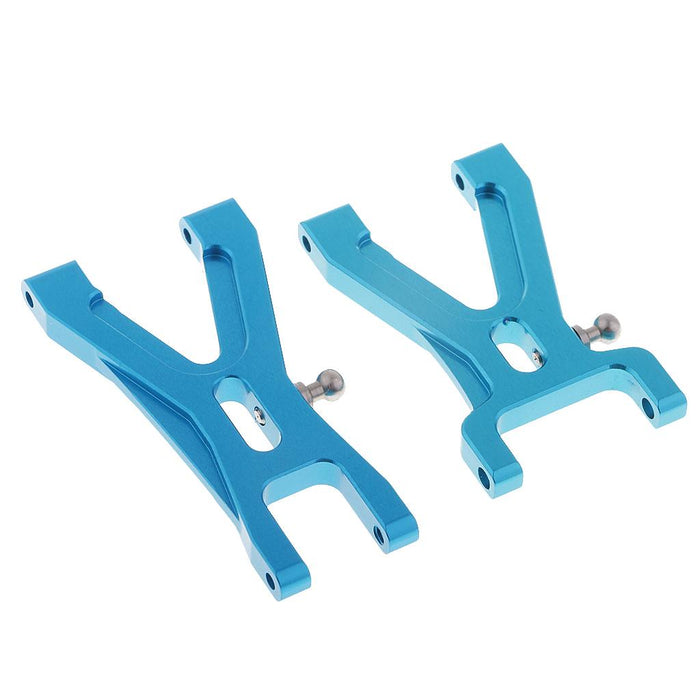 2Pair Rear Front Lower Suspension Arm For RC Car 1/18 A959-02  Blue