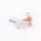 20pcs Stainless Steel Body Clips R Pin Shell For 1/10 1/12 1/8 RC Car - Orange