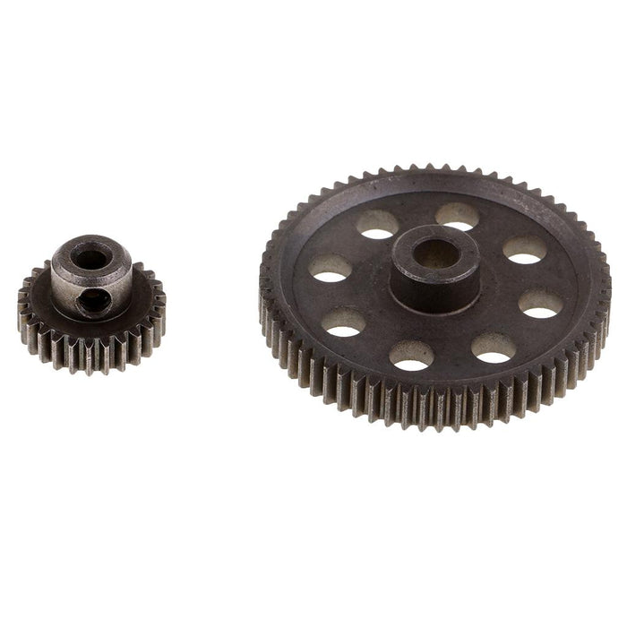 11184 Steel Metal Main Gear Motor Pinion Gears 26T/64T for 1:10 RC HSP 94111 94123 Redcat RC Truck