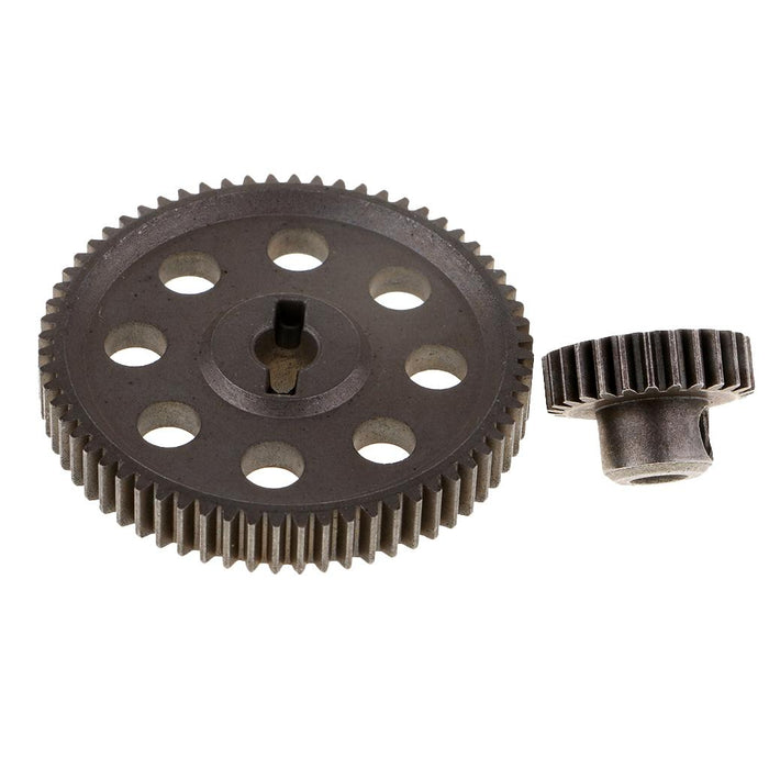 11184 Steel Metal Main Gear Motor Pinion Gears 26T/64T for 1:10 RC HSP 94111 94123 Redcat RC Truck