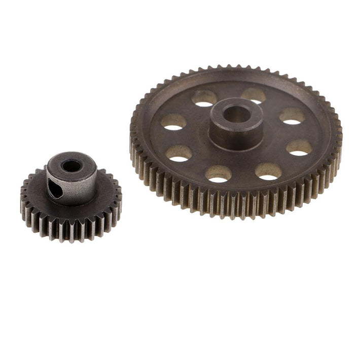 11184 Steel Metal Main Gear Motor Pinion Gears 29T/64T for 1:10 RC HSP 94111 94123 Redcat RC Truck