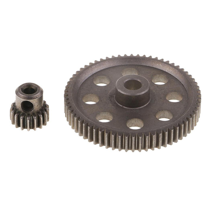 11184 Steel Metal Main Gear Motor Pinion Gears 17T/64T for 1:10 RC HSP 94111 94123 94111 PRO Redcat RC Truck