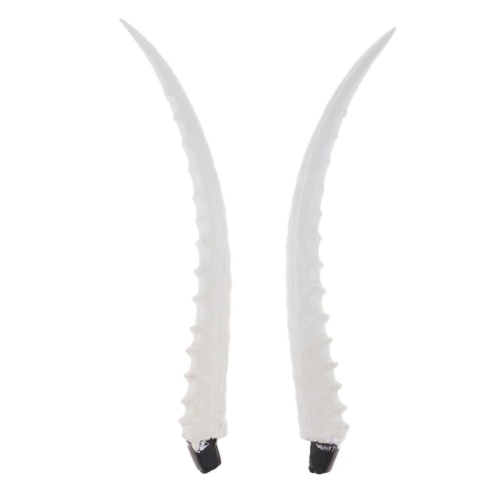 14" Lightweight Antelope Horns Animal Aries Exhibition Gothic Cosplay Props