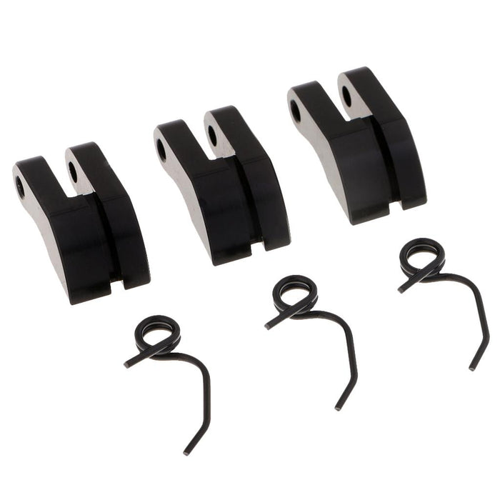 Crofta 1 Set Shoe Clutch Spring 081008 81202 for HSP RC Car Spare Parts Toy Black