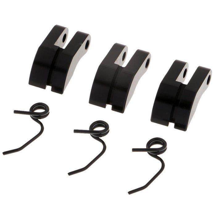 Crofta 1 Set Shoe Clutch Spring 081008 81202 for HSP RC Car Spare Parts Toy Black