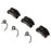 Crofta 1 Set Shoe Clutch Spring 081008 81202 for HSP RC Car Spare Parts Toy Black