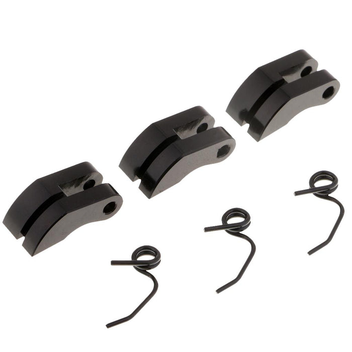 Crofta 1 Set Shoe Clutch Spring 081008 81202 for HSP RC Car Spare Parts Toy Black