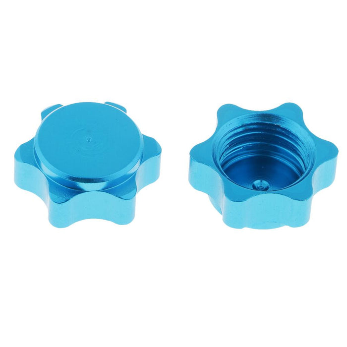 17mm Wheel Hub Hex Nut Fine Anti-dust Covers 4Pcs for 1/8 HSP HPI RC Car DIY