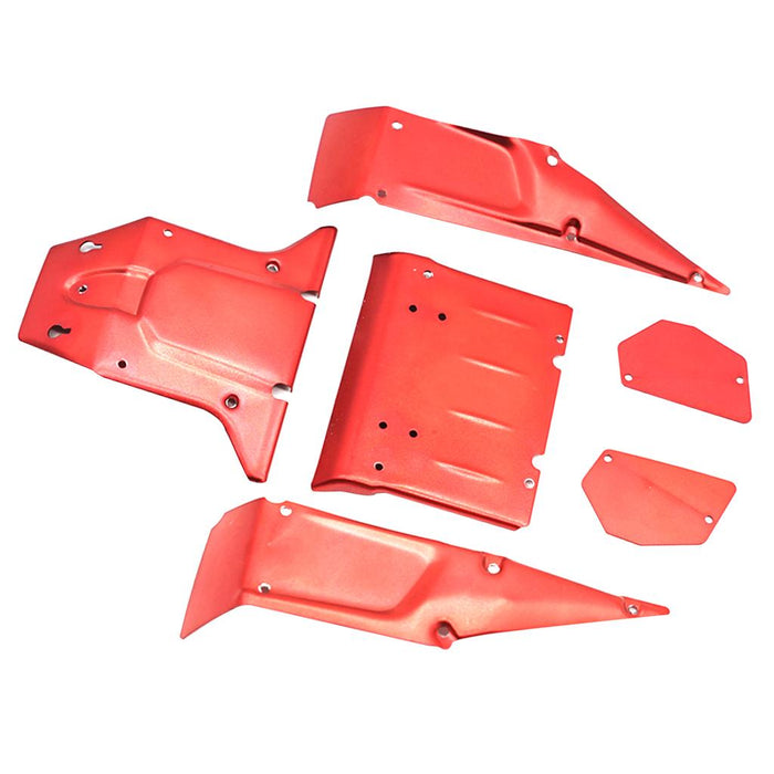 Crofta 1/12 Scale 4WD RC Truck Spare Parts Body Shell Metal for FY03 JJRC Q39 Red