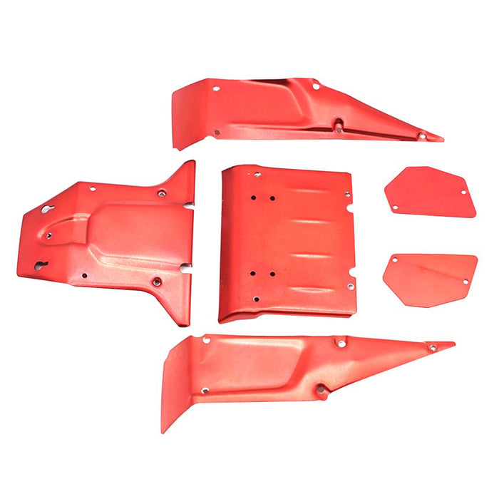 Crofta 1/12 Scale 4WD RC Truck Spare Parts Body Shell Metal for FY03 JJRC Q39 Red