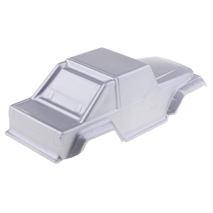 Crofta 1/10 RC Truck Body Shell with Decal DIY for Wrangler Axial SCX10 D90 Silver