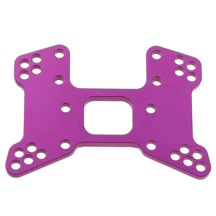 Crofta 106023 166023 Aluminum Alloy Rear Shock Tower For 1/10 HSP Buggy Car Purple