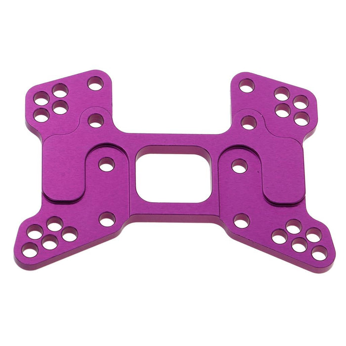 Crofta 106023 166023 Aluminum Alloy Rear Shock Tower For 1/10 HSP Buggy Car Purple