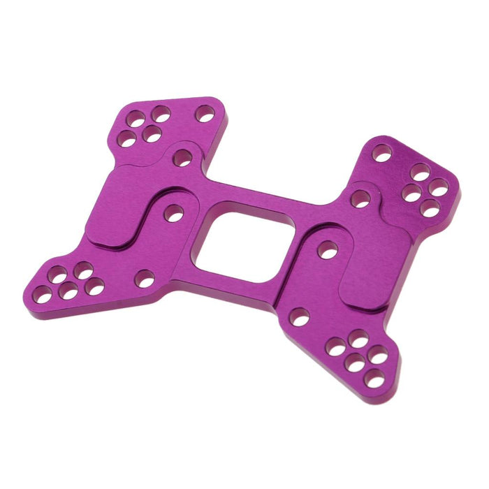 Crofta 106023 166023 Aluminum Alloy Rear Shock Tower For 1/10 HSP Buggy Car Purple