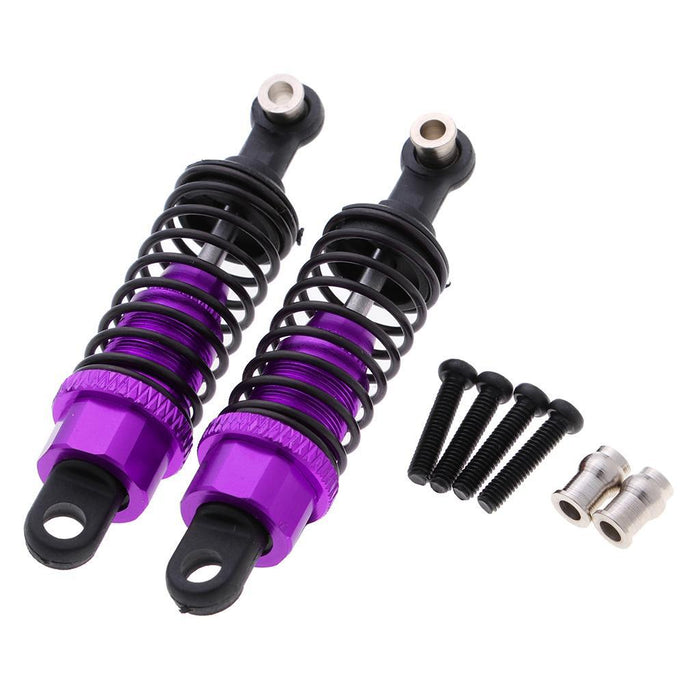 Crofta 1:18 Scale RC Truck 580018 Shock Absorber A949-55 For Wltoys HSP Purple