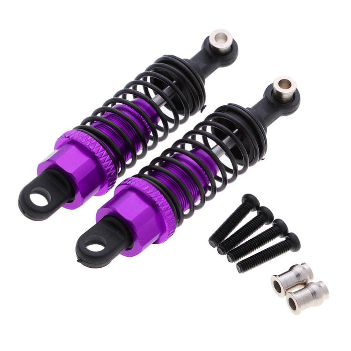 Crofta 1:18 Scale RC Truck 580018 Shock Absorber A949-55 For Wltoys HSP Purple