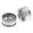 Crofta 1:10 RC Drift Car Models 52mm Wheel Rim Hub Hex for HPI HSP 4 Pieces Silver