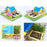 Crofta 3D House Jigsaw Puzzle Model Building Kits for Kids Educational Toy Gift Z02