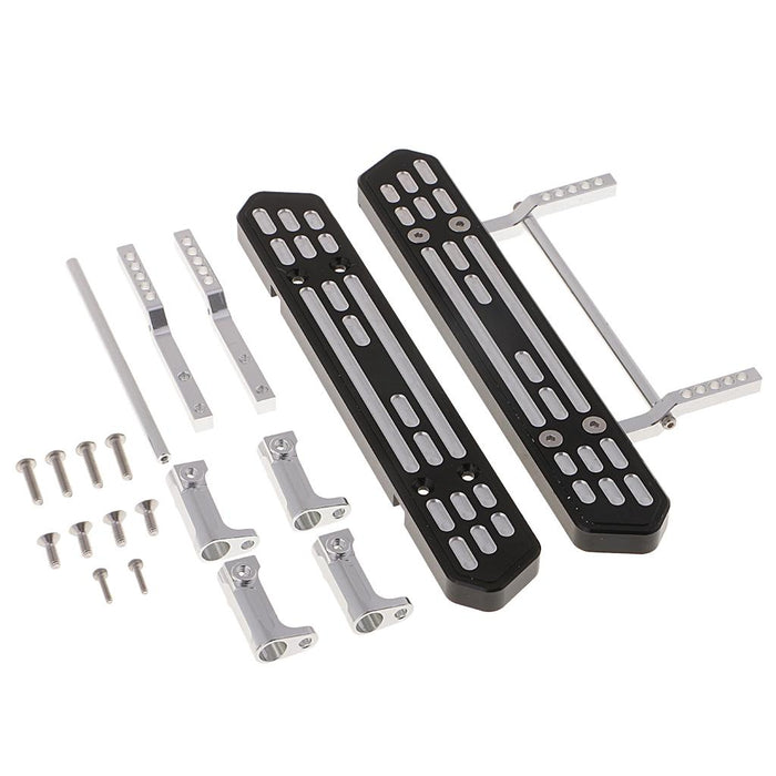 1 Pair Metal Side Pedal Plate for RC4WD 1:10 RC Rock Crawler D90 Spare Parts