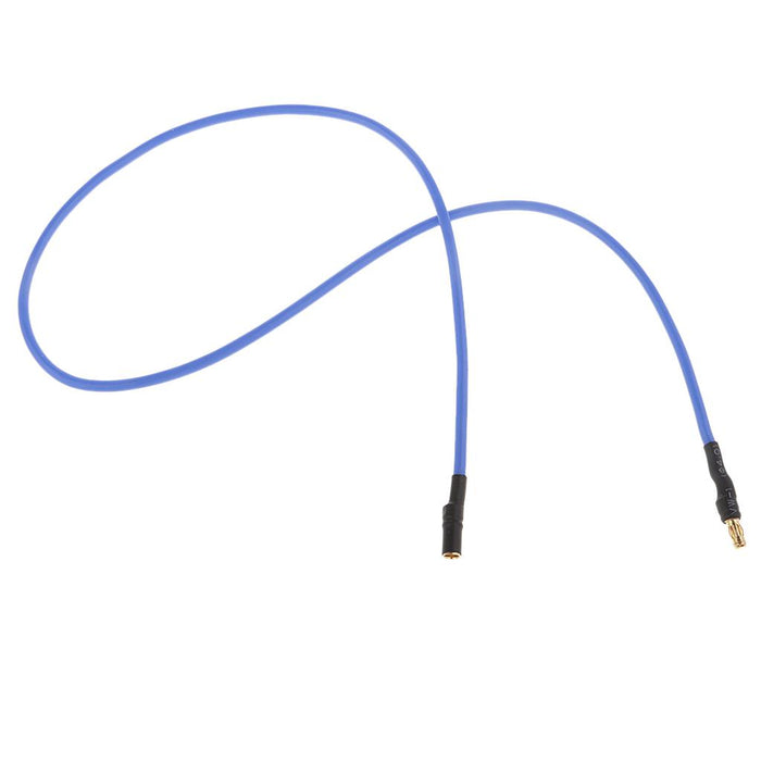 Crofta 16AWG Banana 3.5mm Silicone Extension Cable RC Accessory for ESC Motor Blue