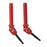 1 Pair Plastic Drive Shaft Rear Transmission Shafts CVD Axle For 1/10 Traxxas Slash 4X4 HQ727 RC Short Truck Parts