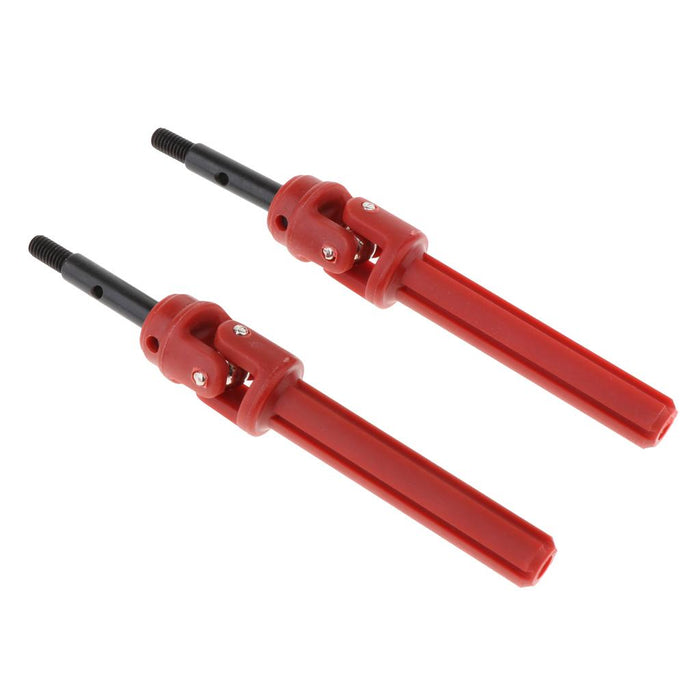 1 Pair Plastic Drive Shaft Rear Transmission Shafts CVD Axle For 1/10 Traxxas Slash 4X4 HQ727 RC Short Truck Parts