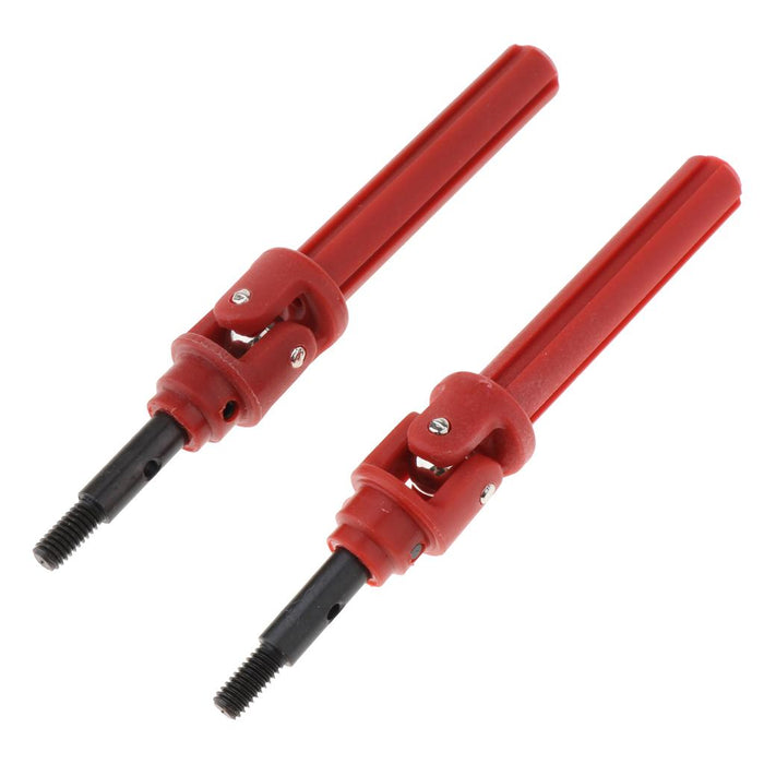 1 Pair Plastic Drive Shaft Front Transmission Shafts CVD Axle For 1/10 Traxxas Slash 4X4 HQ727 RC Short Truck Parts