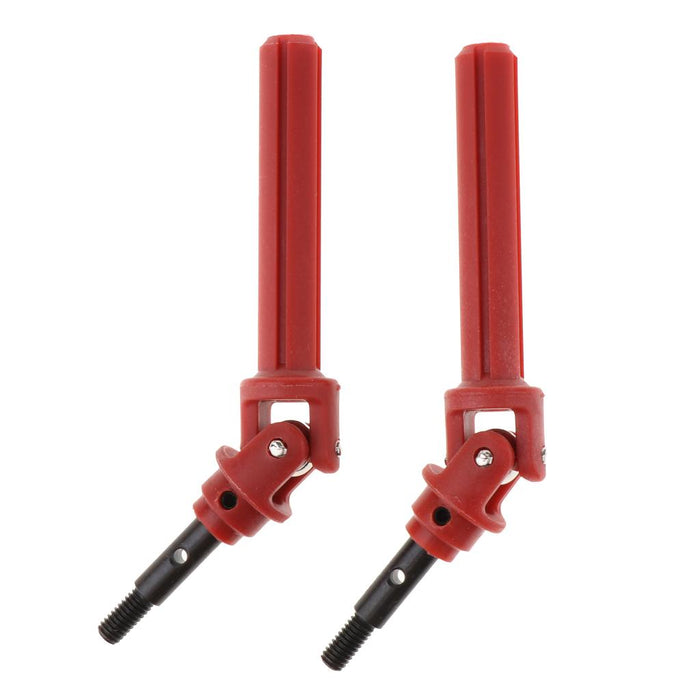 1 Pair Plastic Drive Shaft Front Transmission Shafts CVD Axle For 1/10 Traxxas Slash 4X4 HQ727 RC Short Truck Parts