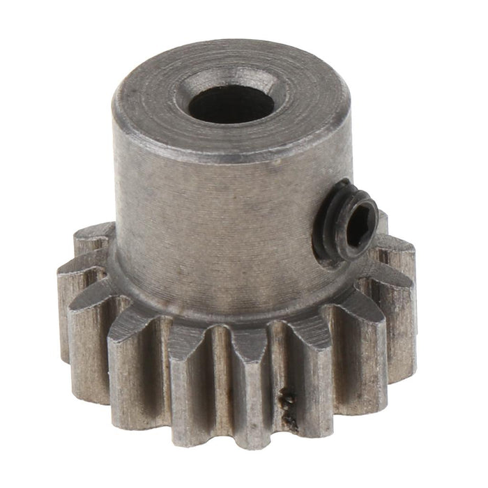 1/10 Scale RC Car Motor Pinion Gear 15T for Traxxas Slash 4x4, HQ727 RC Spare Parts 0.8 Steel