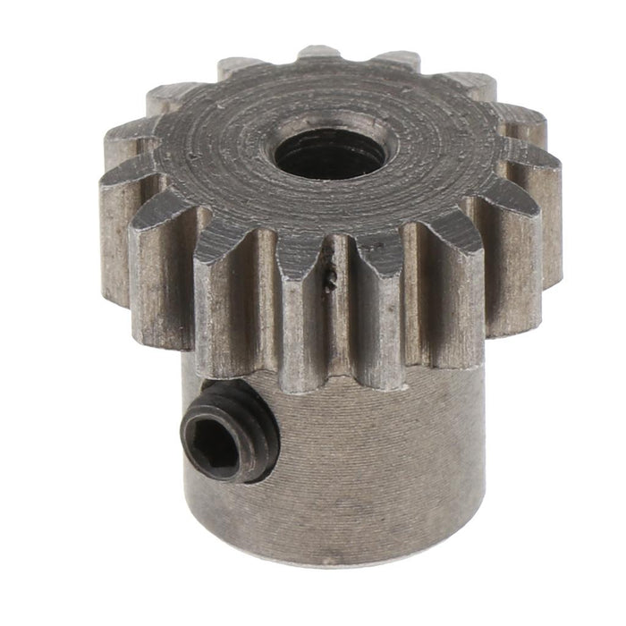 1/10 Scale RC Car Motor Pinion Gear 15T for Traxxas Slash 4x4, HQ727 RC Spare Parts 0.8 Steel