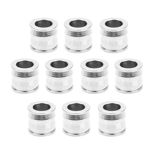 Crofta 10 Pieces Stainless Steel Large Hole Beads 3