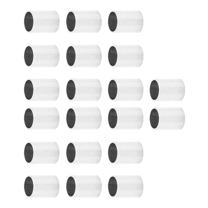 20 Pieces Stainless Steel Large Hole Cylinder Round Spacer Loose Beads DIY Jewelry Making, 6 x 7.5mm