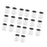 20 Pieces Stainless Steel Large Hole Cylinder Round Spacer Loose Beads DIY Jewelry Making, 6 x 7.5mm