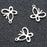 20 Pieces Stainless Steel Butterfly Pendants Charms Jewelry Making Findings for Necklace Earring Bracelets DIY Crafts